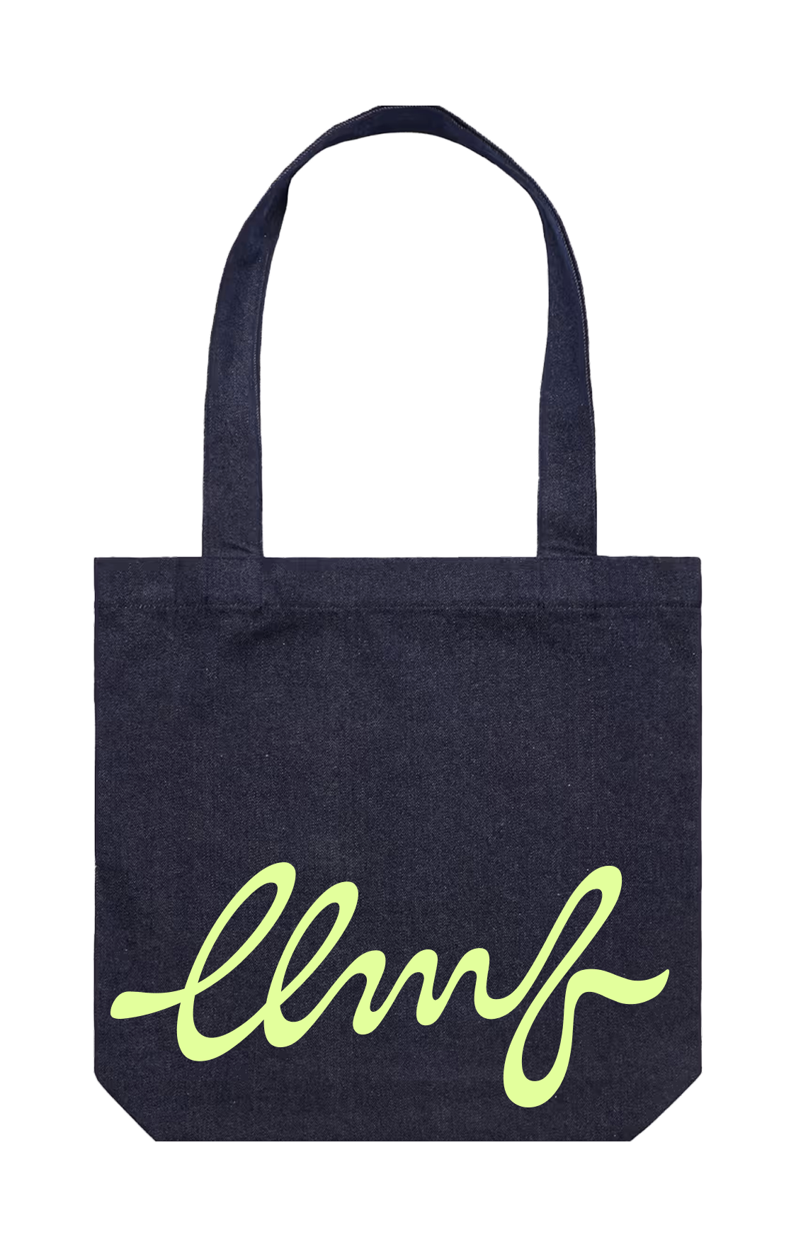 Dark Denim LLMF Tote